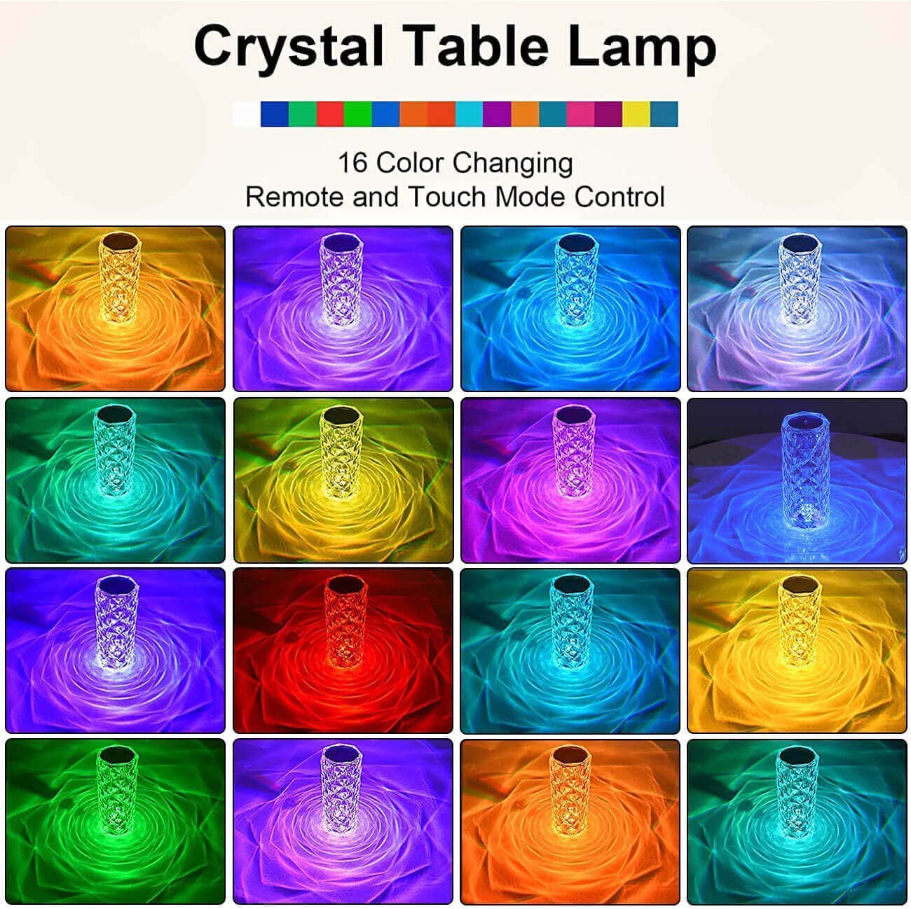 Crystal Diamond | Table Lamp